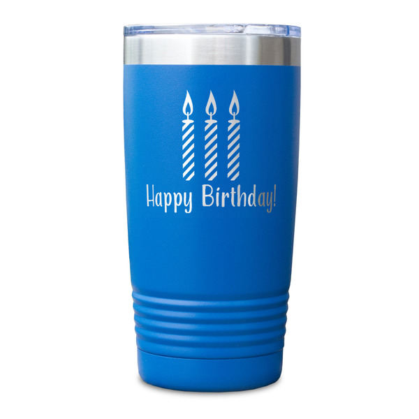 Happy Birthday Blue Polar Camel Tumbler - 20oz - Single Sided - Approval