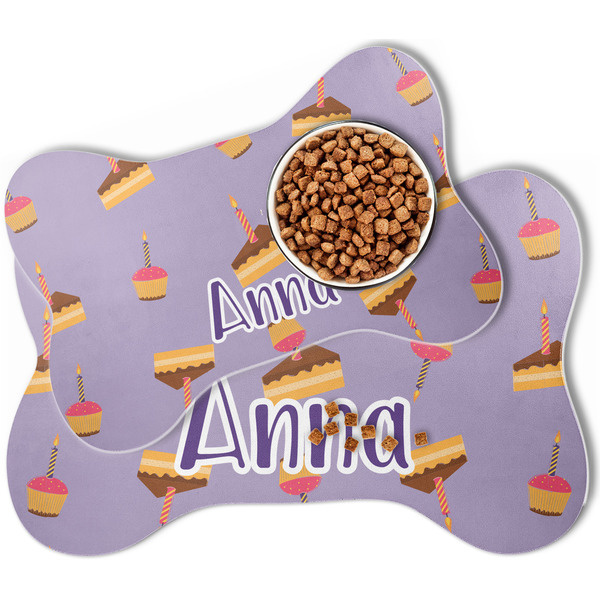 Happy Birthday Bone Shaped Dog Mats - MAIN