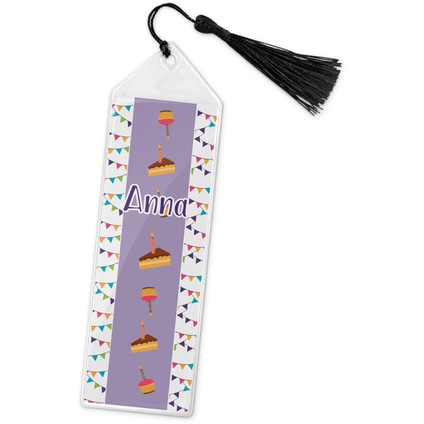 Custom Happy Birthday Book Mark w/Tassel (Personalized)