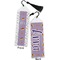 Happy Birthday Bookmark with tassel - Front and Back