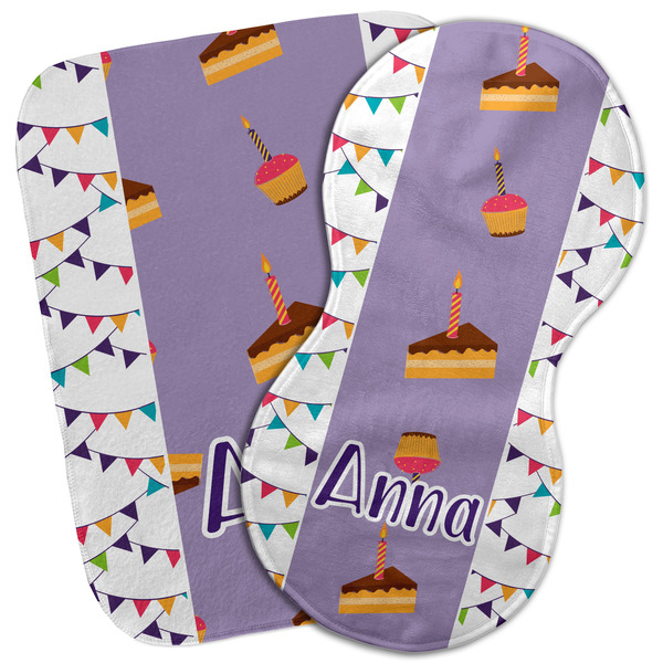 Custom Happy Birthday Burp Cloth (Personalized)