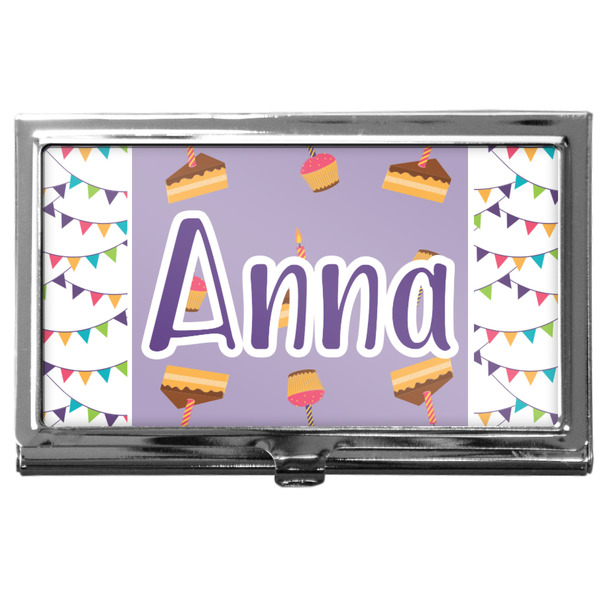 Custom Happy Birthday Business Card Case