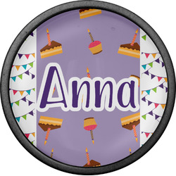 Happy Birthday Cabinet Knob (Black) (Personalized)