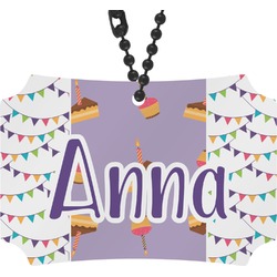 Happy Birthday Rear View Mirror Ornament (Personalized)