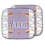 Happy Birthday Car Sun Shade - Two Piece (Personalized)