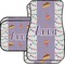 Happy Birthday Car Floor Mats Set - 2 Front & 2 Back (Personalized)