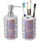 Happy Birthday Ceramic Bathroom Accessories Set (Personalized)