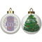 Happy Birthday Ceramic Christmas Ornament - X-Mas Tree (APPROVAL)