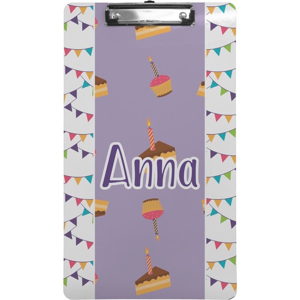 Custom Happy Birthday Clipboard (Legal Size) (Personalized)
