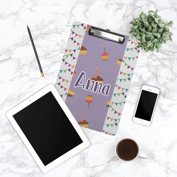 Happy Birthday Clipboard - Lifestyle Photo