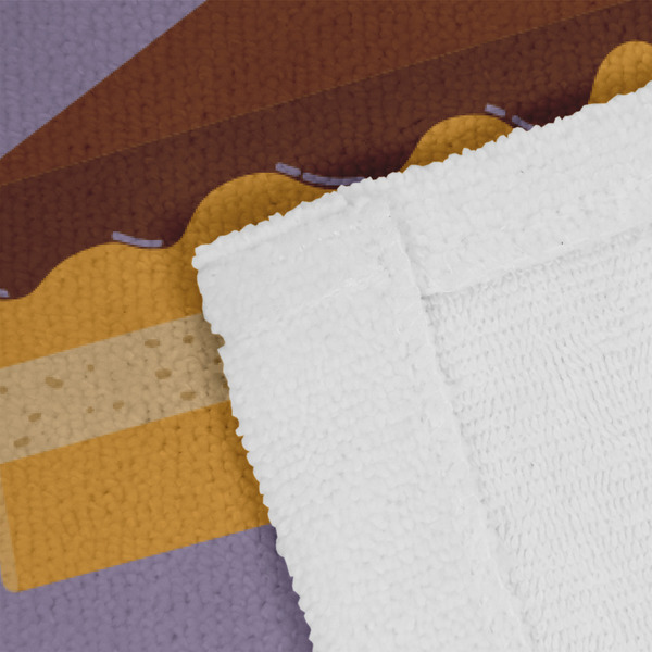 Happy Birthday Close up of Fabric