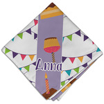 Happy Birthday Cloth Dinner Napkin - Single w/ Name or Text