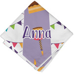 Happy Birthday Cloth Cocktail Napkin - Single w/ Name or Text