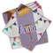 Happy Birthday Cloth Napkins - Personalized Lunch (PARENT MAIN Set of 4)