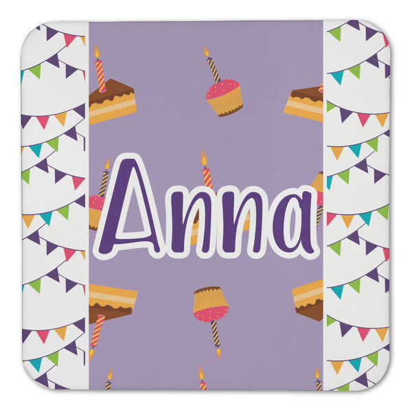 Happy Birthday Coaster Set - FRONT (one)