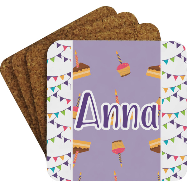 Happy Birthday Coaster Set (Personalized)