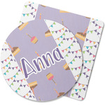 Happy Birthday Rubber Backed Coaster (Personalized)
