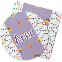 Happy Birthday Rubber Backed Coaster (Personalized)