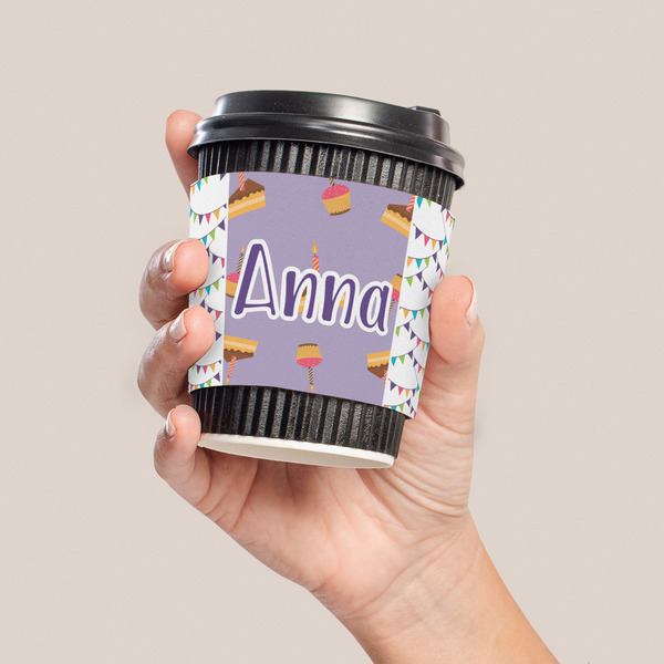 Happy Birthday Coffee Cup Sleeve - LIFESTYLE