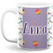 Happy Birthday 11 Oz Coffee Mug - White (Personalized)
