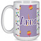 Happy Birthday 15 Oz Coffee Mug - White (Personalized)