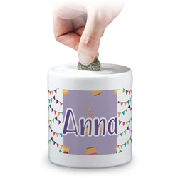 Happy Birthday Coin Bank (Personalized)