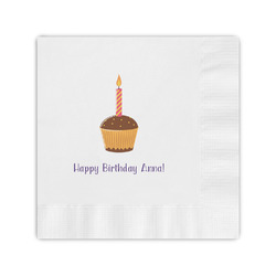 Happy Birthday Coined Cocktail Napkins (Personalized)