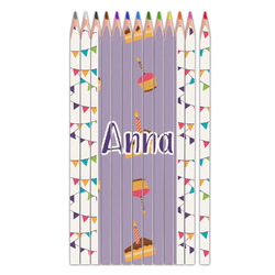 Happy Birthday Colored Pencils (Personalized)