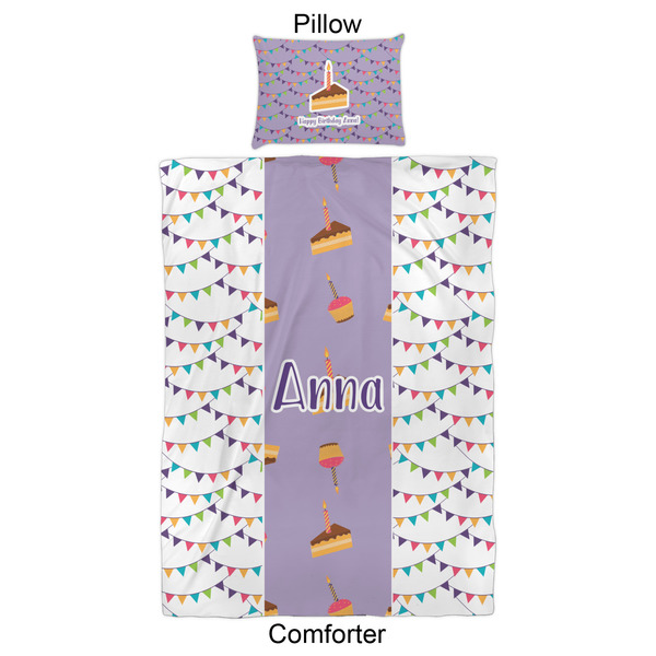 Happy Birthday Comforter Set - Twin XL - Approval