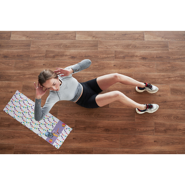 Happy Birthday Cooling Towel- Lifestyle