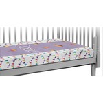 Happy Birthday Crib Fitted Sheet (Personalized)