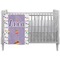 Happy Birthday Crib Comforter / Quilt (Personalized)