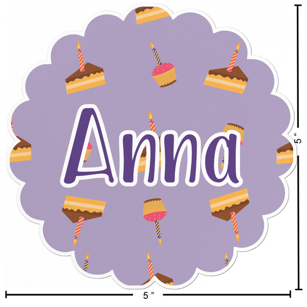 Happy Birthday Custom Shape Iron On Patches - L - APPROVAL