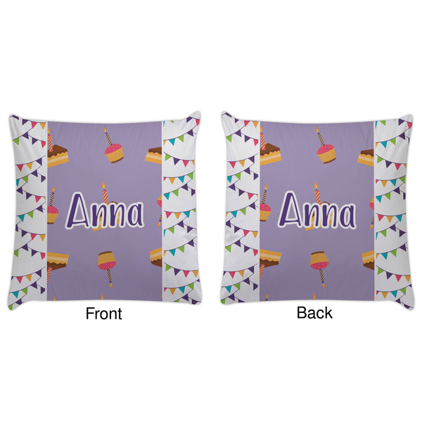 Happy Birthday Decorative Pillow Case - Approval