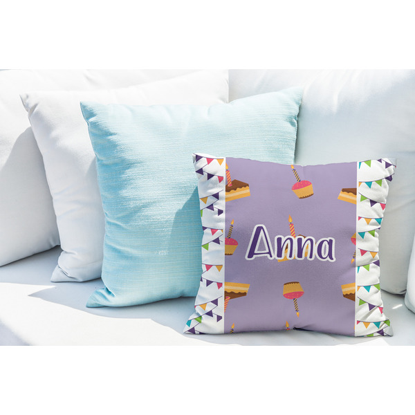Happy Birthday Decorative Pillow Case - LIFESTYLE 2
