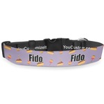 Happy Birthday Deluxe Dog Collar - Double Extra Large (20.5" to 35") (Personalized)