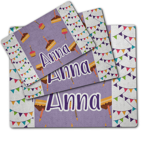 Happy Birthday Dog Food Mat - MAIN (sm, med, lrg)