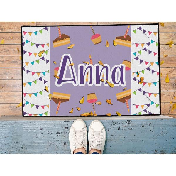Happy Birthday Door Mat - LIFESTYLE (Med)