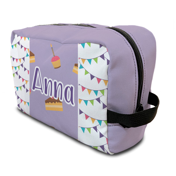 Custom Happy Birthday Toiletry Bag / Dopp Kit (Personalized)