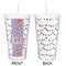 Happy Birthday Double Wall Tumbler with Straw - Approval