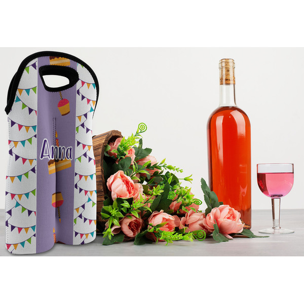 Happy Birthday Double Wine Tote - LIFESTYLE (new)