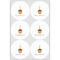 Happy Birthday Drink Topper - Large - Set of 6