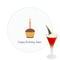 Happy Birthday Drink Topper - Medium - Single with Drink