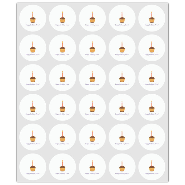 Happy Birthday Drink Topper - XSmall - Set of 30