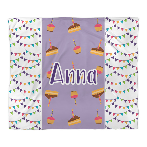 Happy Birthday Duvet Cover - King - Front