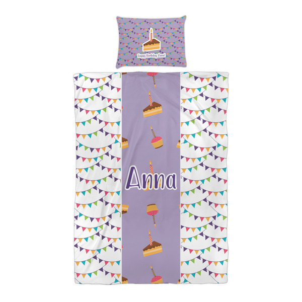 Happy Birthday Duvet Cover Set - Twin XL - Alt Approval