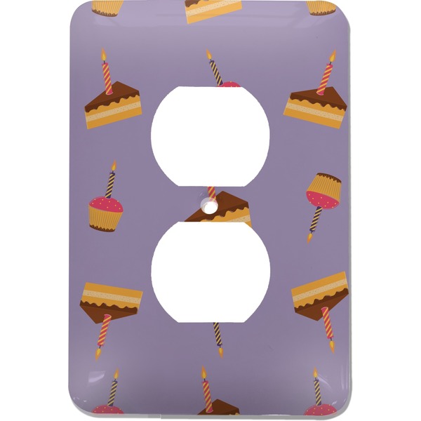 Custom Happy Birthday Electric Outlet Plate