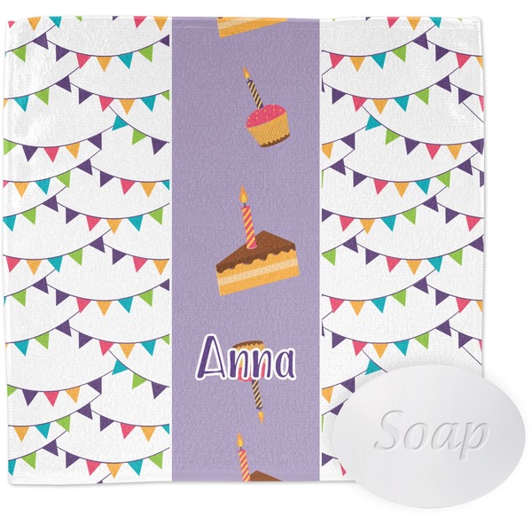 Custom Happy Birthday Washcloth (Personalized)