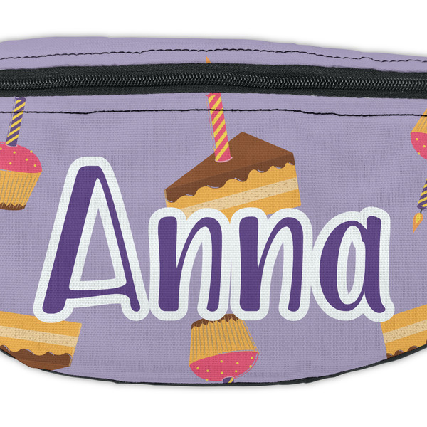 Happy Birthday Fanny Pack - Closeup
