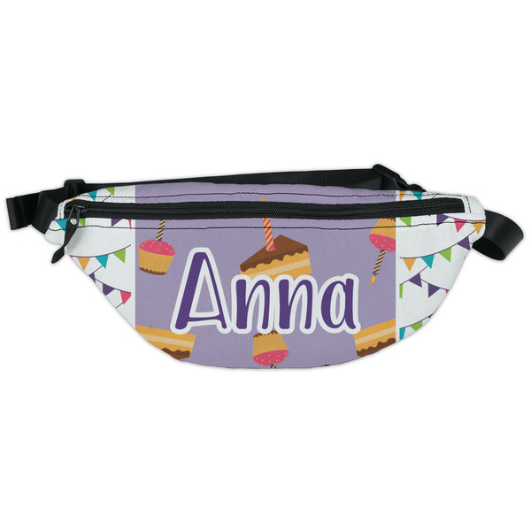 Custom Happy Birthday Fanny Pack - Classic Style (Personalized)
